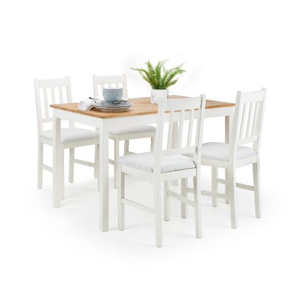 Coxmoor Dining Chairs Ivory Set Of 2