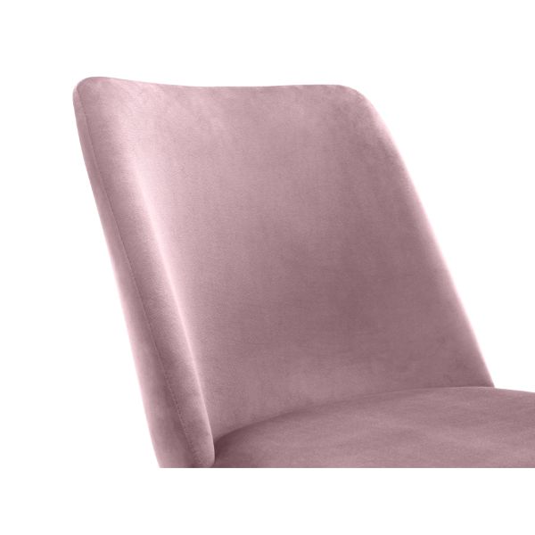 Delaunay Dining Chairs Dusky Pink Set Of 2
