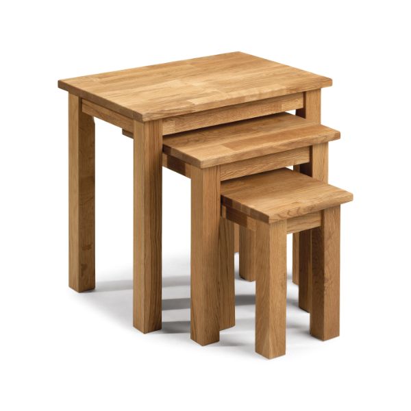 Coxmoor Nest Of 3 Tables Oak