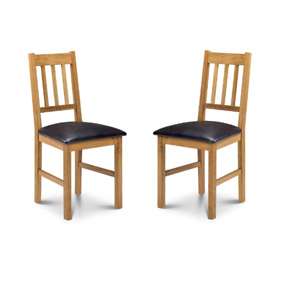 Rowan Chairs Oak Set Of 2
