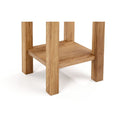 Coxmoor Tall Narrow Side Table Oak