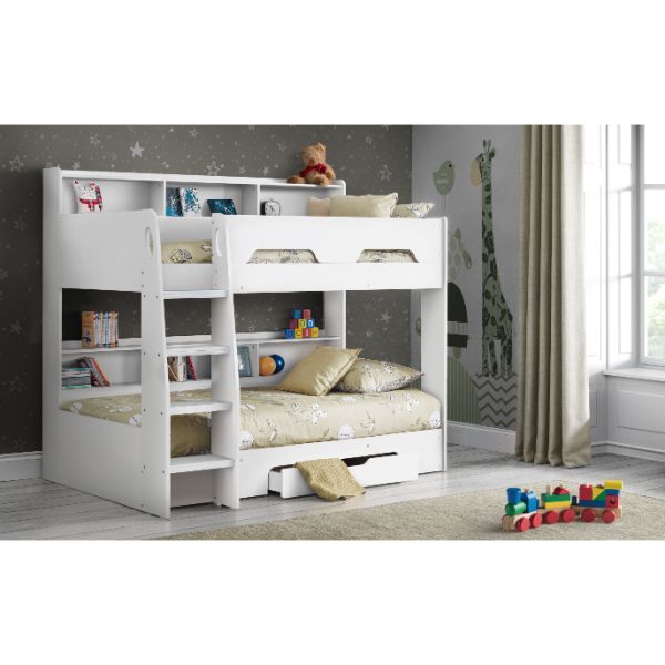 Orion Bunk Bed Single White