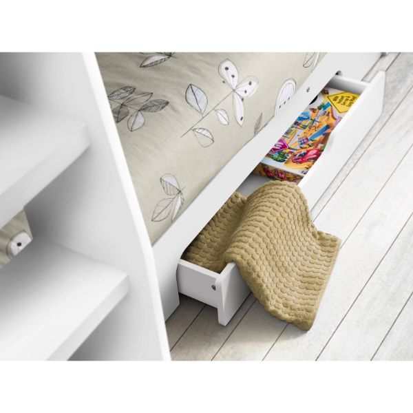 Orion Bunk Bed Single White