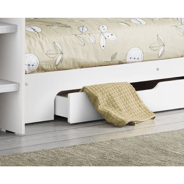 Orion Bunk Bed Single White
