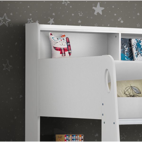 Orion Bunk Bed Single White