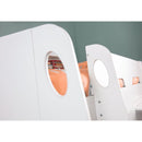 Phoenix Single Bed Mid Sleeper White