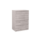 Phoenix Chest Of 4 Drawers 80cm Grey Oak
