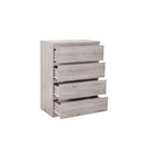 Phoenix Chest Of 4 Drawers 80cm Grey Oak