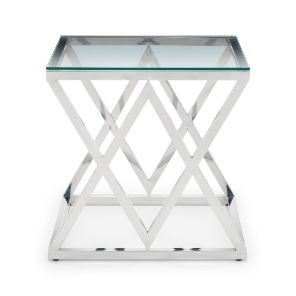 Biarritz Glass Lamp Table 55cm