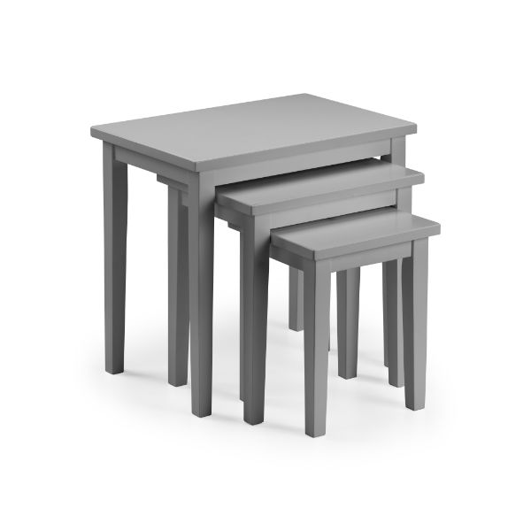 Seren Nest Of 3 Tables Grey