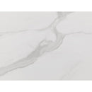 Scala Console Table 1m White Marble & Chrome