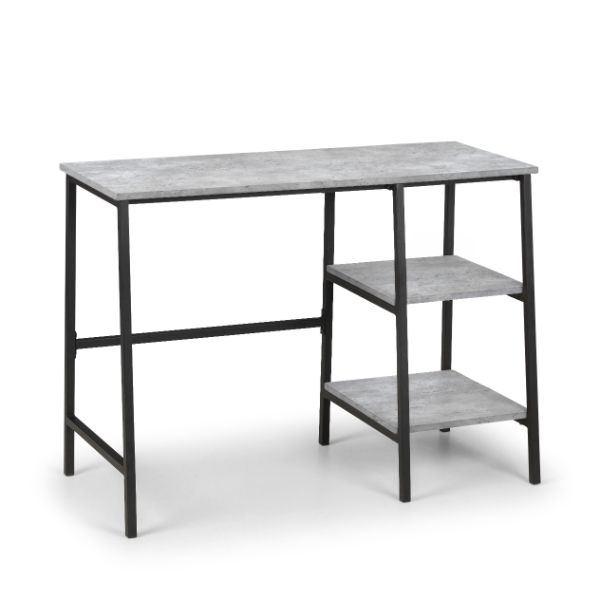 Staten Desk 1m Concrete