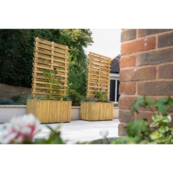 Forest Garden Living Screen Planter 180cm(h) x 90cm(w) x 39cm(d)