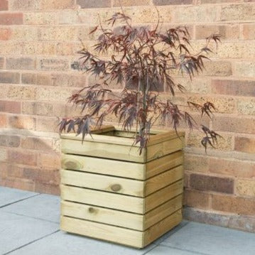 Forest Garden Linear Planter - Square 44cm(h) x 40cm(w) x 40cm(d)