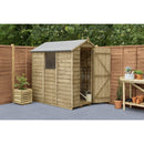 Forest Garden Overlap Pressure Treated 6x4 Apex Shed