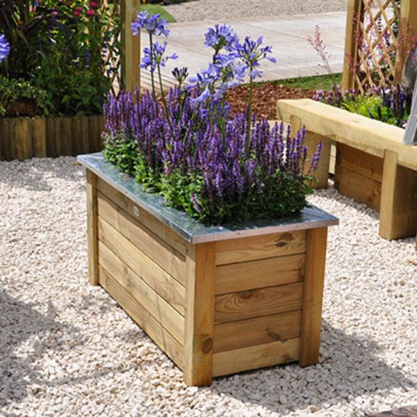 Forest Garden Cambridge Planter - 100x50cm