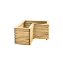 Forest Garden Linear Corner Planter 80cm