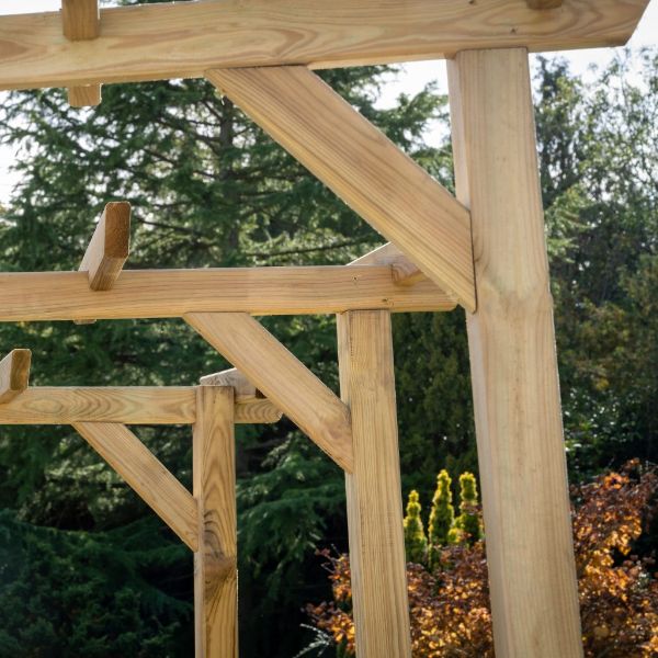 Forest Garden Hanbury Flat Top Arch