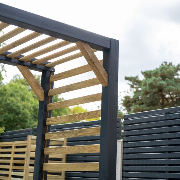 Forest Garden Slatted Arch