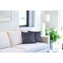 Hartford Foil Cushion 43 x 43cm - Navy Blue