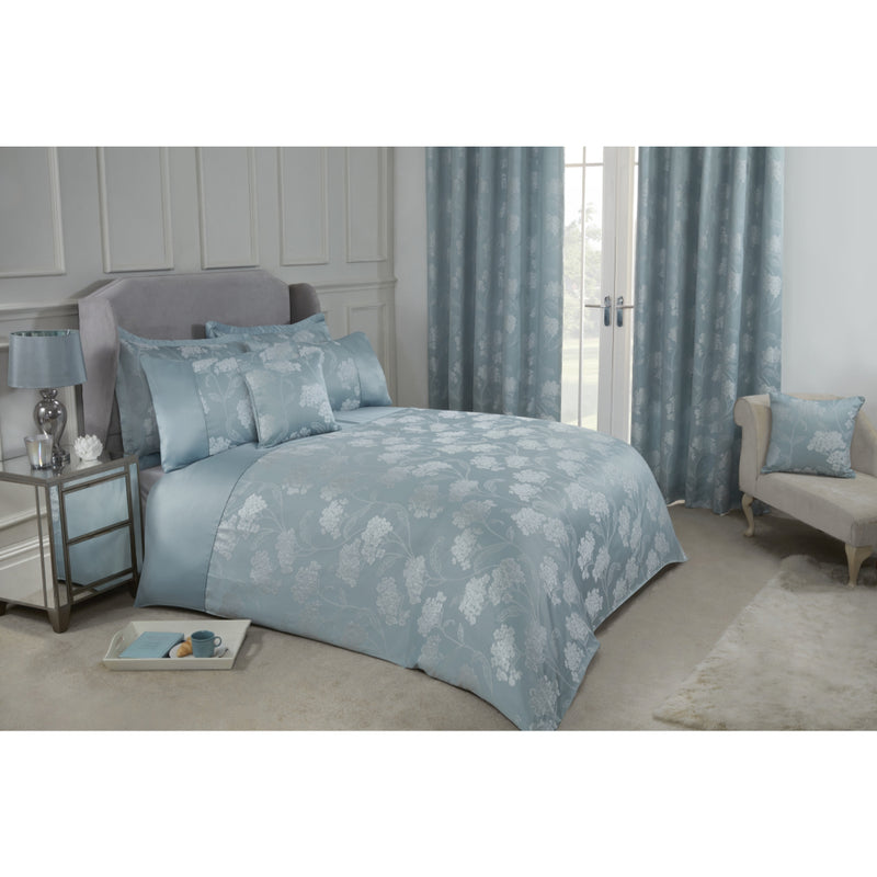 Blossom Luxury Duvet Set - Duck Egg Blue