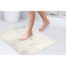 Memory Foam Bath Mat Anti Slip 40 x 60cm - Natural