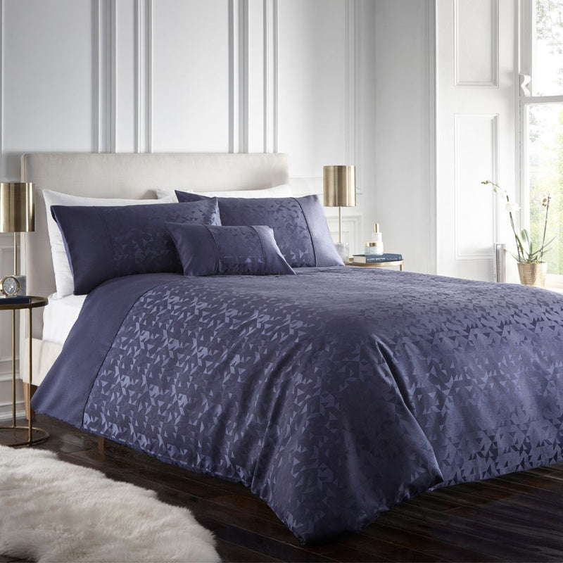 Lucien Duvet Set-Navy