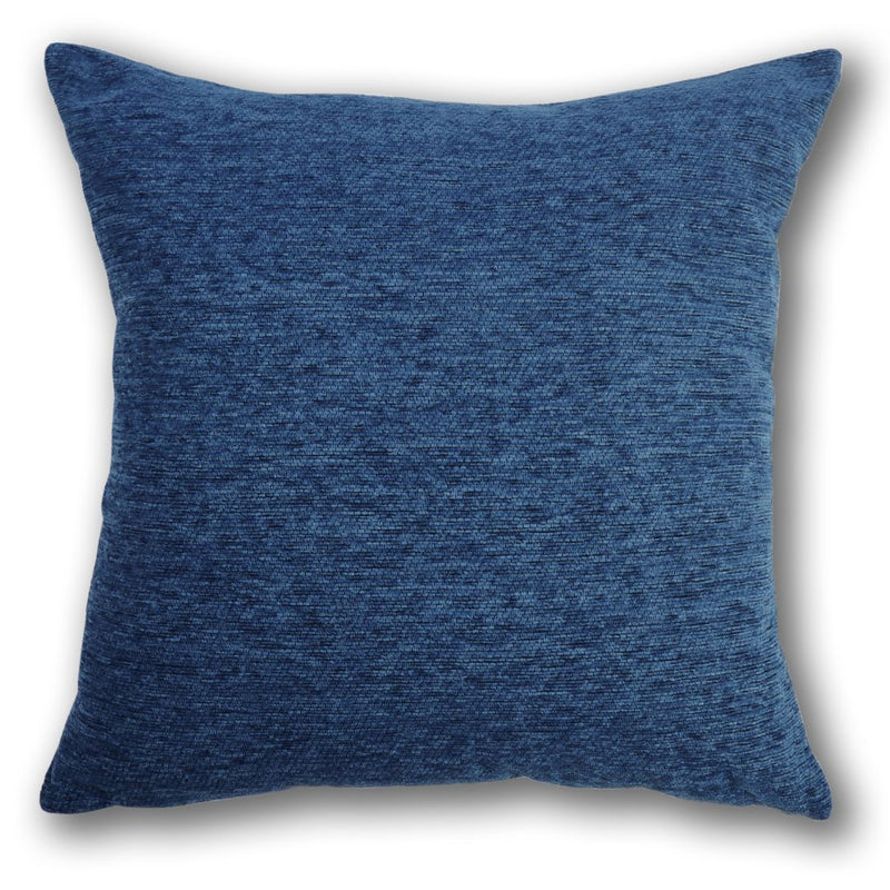 Chenille Royal Square Cushion 43 x 43cm