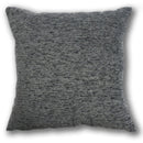 Chenille Charcoal Grey Square Cushion 43 x 43cm