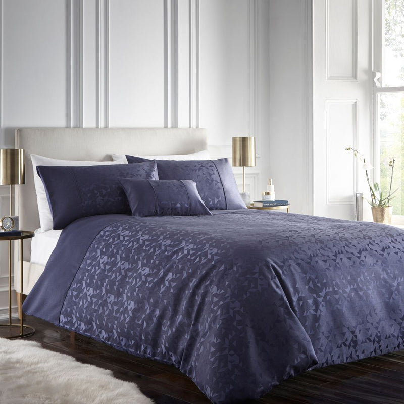 Lucien Duvet Set-Navy