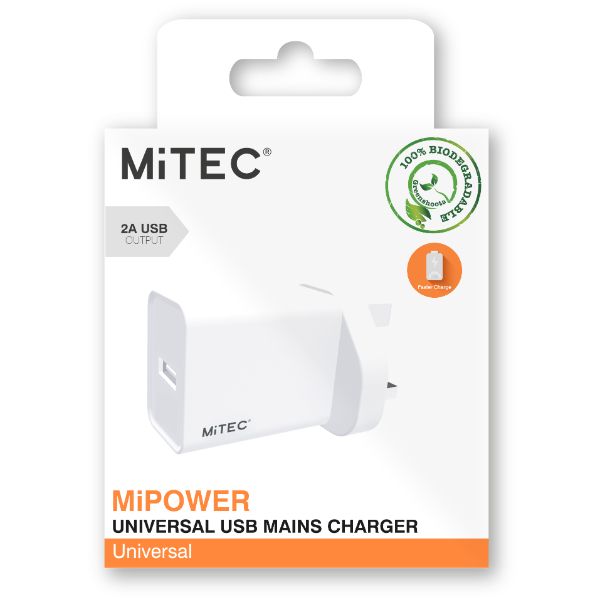 Mitec Universal Usb Pd Mains Charger 18W