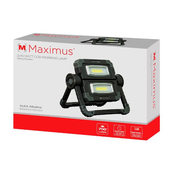 Maximus 2 X 10W 1000Lm Led Worklamp