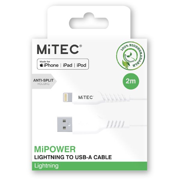 Mitec Mfi Lightning 2M Cable