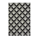Outdoor Flatweave Compass Rug - 80 x 150cm - Diamond Natural