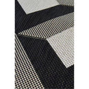 Outdoor Flatweave Compass Rug - 80 x 150cm - Diamond Natural