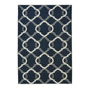 Outdoor Flatweave Compass Rug - 120 x 170cm - Black