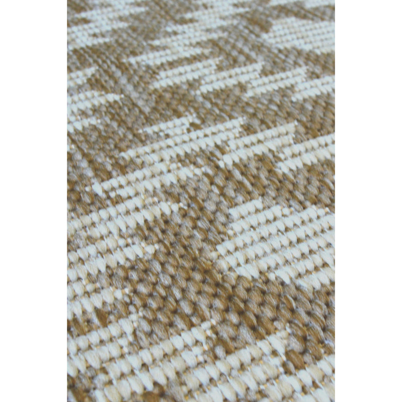 Outdoor Flatweave Compass Rug - 120 x 170cm - Diamond Natural