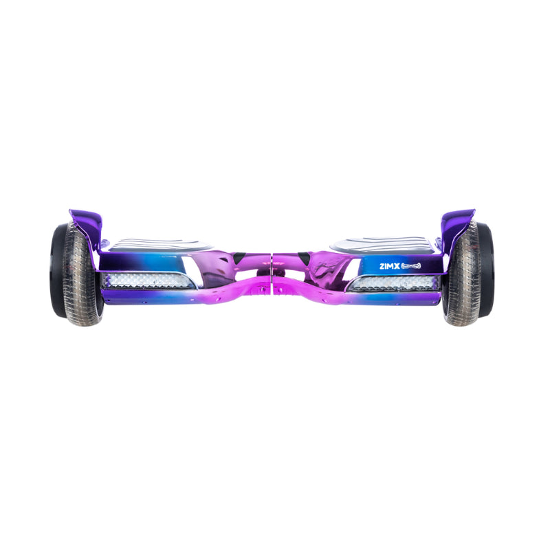 Zimx Hoverboard G11 With LED Wheels - Magenta Blend