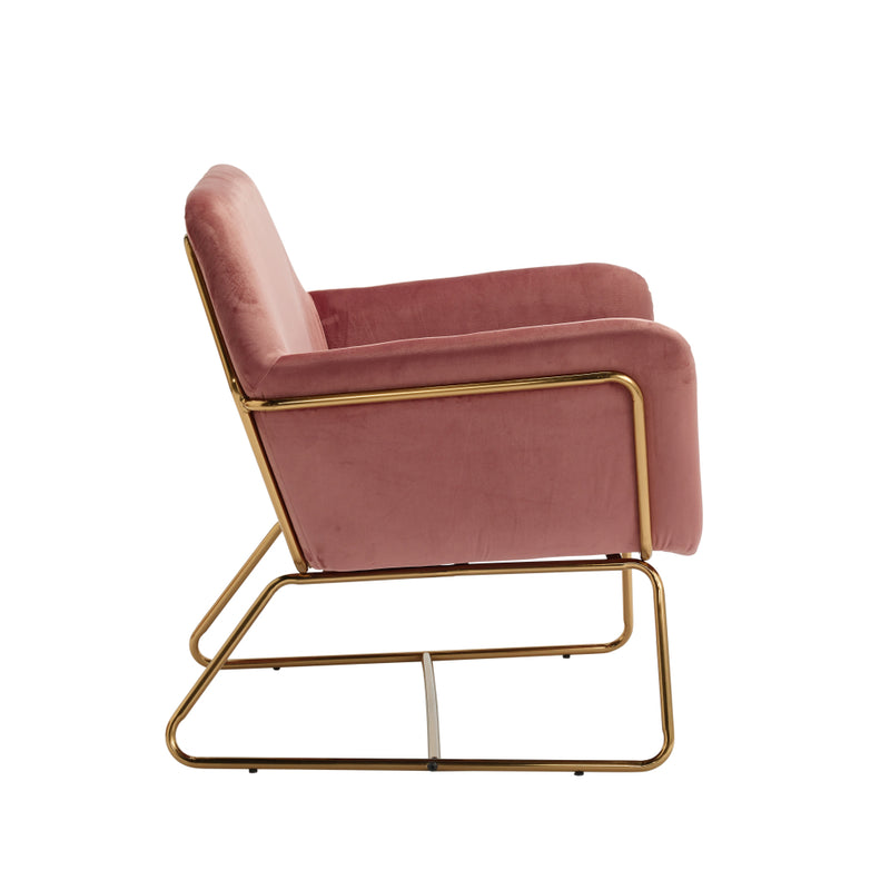 Charles Armchair - Vintage Pink