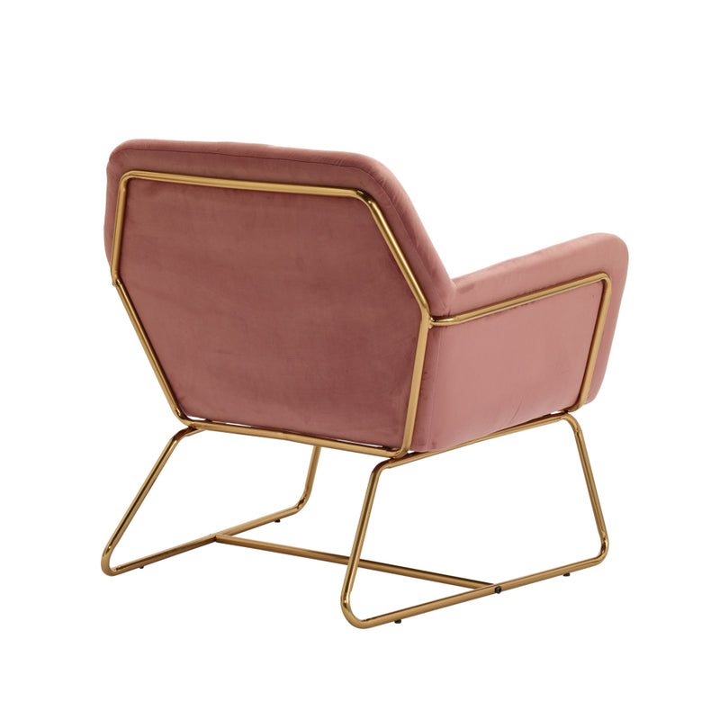 Charles Armchair - Vintage Pink