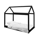 Hickory Single Bed 3ft .9m - Black