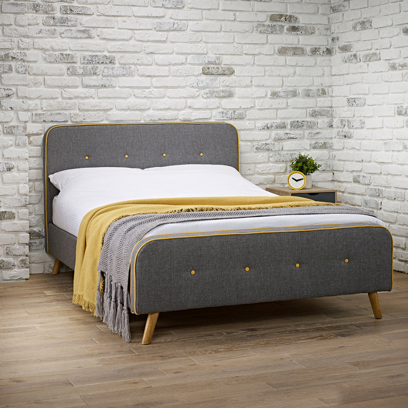 Loft Kingsize Bed 5ft 150cm - Grey