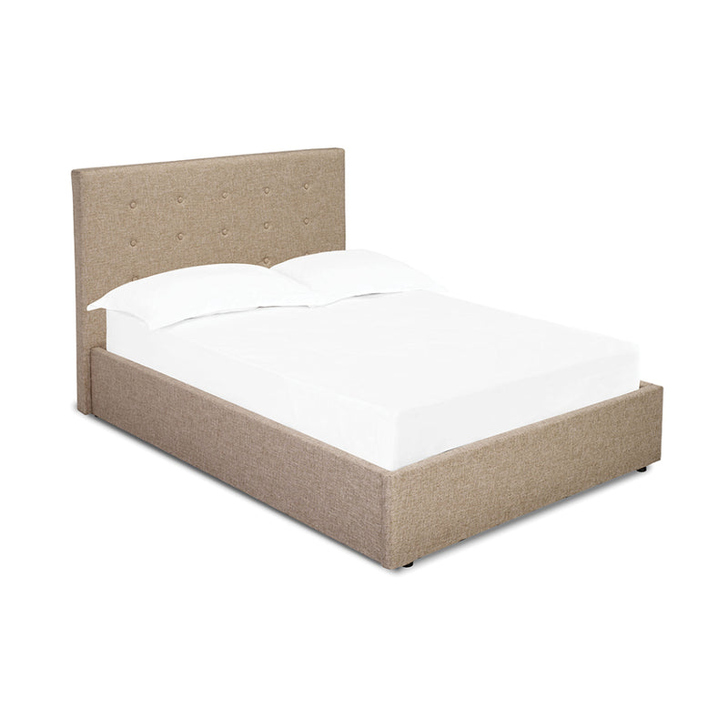 Lucca Plus Kingsize Bed 5ft 150cm - Beige