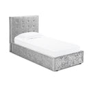 Rimini Single Bed 3ft .9m - Silver