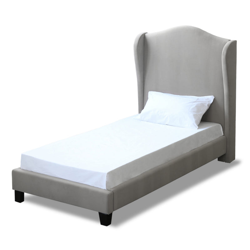 Chateaux Single Bed 3ft .9m - Silver