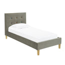 Camden Single Bed 3ft .9m - Grey