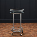 Collins Drinks Trolley - Silver
