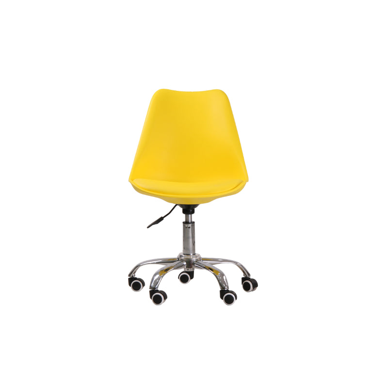 Orsen Swivel Office Chair - Yellow