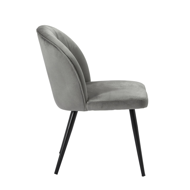 Orla Dining Chairs - Grey - Set of 2