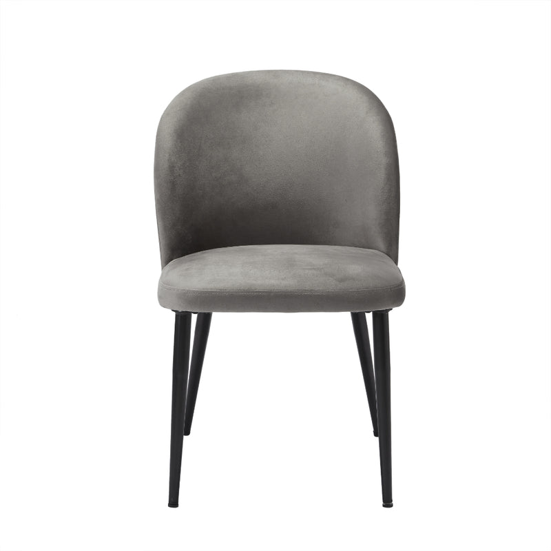 Zara Dining Chairs - Grey - Set of 2